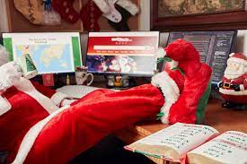 Parents or guardians should email santa at santa @officialsantaemail.com. Trying To Reach The North Pole Check Your Wi Fi The New York Times