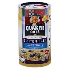 Ipapaliwanag ko lahat ng makikita kong nutrion facts labels/nutritional values sa pilipinas! Quaker Select Starts Gluten Free Oats Quick 1 Minute 18 Oz Pavilions