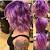 Midnight Purple Short Purple Hair