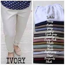 • amber = kuning sawo • amethyst = ungu, lembayung • apricot = kuning aprikot. Celana Baggy Pants Warna Khaki Latte Beige Nude Ivory Dusty Pink White Navy Shopee Indonesia