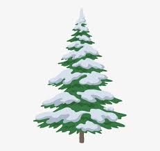 2 Christmas Tree Drawing With Snow Free Transparent Png Download Pngkey