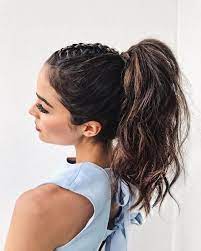 Pony Hairstyle Is Today One In All The Foremost Standard Trend And It Ll Assist You To Succeed In Braided Hairstyles Easy Pony Hairstyles Short Hair Tutorial