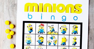 Precious free printable paper purse or paper bag for your minions party. Free Printable Minions Bingo Artsy Fartsy Mama