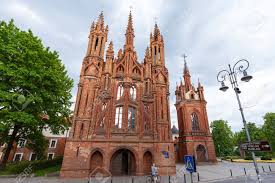 Founded in 1985 by rev. Front View Of St Anne S Church In Vilnius Lithuania It Is Roman Catholic Church In Vilnius Old Town Stock Photo Picture And Royalty Free Image Image 62535041