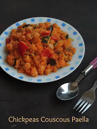 Jun 18, 2021 · zo maak je de snelle paella met garnalen. Priya S Versatile Recipes Chickpeas Couscous Paella Vegan Chickpeas Paella With Couscous
