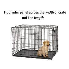 The icrate is considered to be an all inclusive dog crate as it includes a free divider panel , a very high quality durable dog tray, along with a sturdy carrying handle, in addition to 4 roller feet to protect your floors. How To Use A Dog Crate Divider And Make Your Own