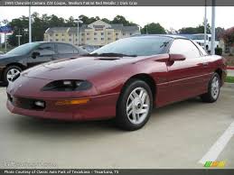 1995 Camaro Z28 My 1st Muscle Car Medium Patriot Red Metallic T Tops Lt1 Engine Two Tone Cloth Interior Sweet Ride Rare Chevy Girl Sweet Ride Camaro