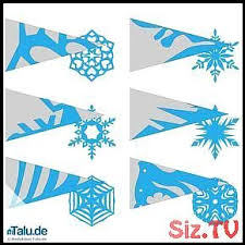 Schneeflocken Aus Papier Basteln Scherenschnitt Anleitung Aus Basteln Papier Scherens Scherenschnitt Anleitung Schneeflocken Basteln Basteln Mit Papier