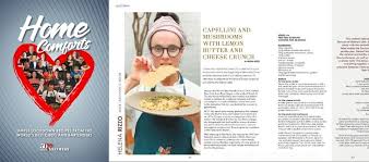 Show more posts from helenarizzo. A Taste Of Home Comforts Helena Rizzo S Capellini And Mushrooms With Lemon Butter And Cheese Crunch