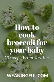 Soak and rinse the broccoli with cool water. How To Cook Broccoli For Your Kid 10 Ways Bonus Cheatsheet