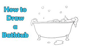 How To Draw A Bathtub With Soap Bubbles Very Easy For Kids Youtube More than 60 cad blocks of bathroom fittings. how to draw a bathtub with soap bubbles very easy for kids