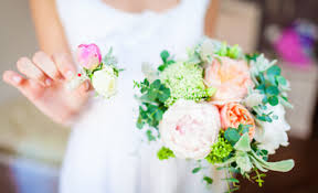 Bells of ireland, wedding flower arrangements photos. Wedding Flowers