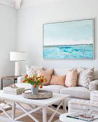 Coastal Modern Homes With Transitional Vibes Decoholic Coastal Modern Living Room Style Living Room Colors