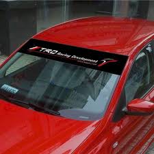 Hot Trd Car Stickers Windshield Stickers Stalls For Toyota Dazzle Modified New Corolla Corolla Vios Camry Wish Car Stickers Car Car Personalization