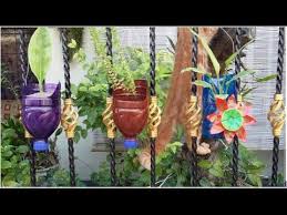 Fine sandpaper (300+ grit) recycled buttons or other decorations; Diy Pot Flower From Plastic Bottle And Cds Creative Ideas From Plastic Bottle Youtube Plants In Bottles Plastic Bottle Crafts Plant Wall Outdoor