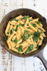Lemon Garlic Spinach Pasta Recipe Spinach Pasta Spinach Pasta Recipes Healthy Pastas