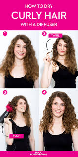 How To Get Perfect Natural Curls Using Just A Diffuser Curly Hair Tips Wavy Hair Tips Curly Hair Styles Naturally