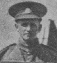 Herbert Crooks soldier in WW1