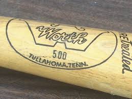 Hank Aaron Braves Worth store model bat Miami Carol Park SR