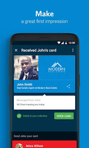 First, you'll need to download a digital business card app. Haystack Digital Business Card For Client Freelancer