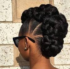 This style reveals the face while emphasizing the natural beauty of a woman. 37 Gorgeous Natural Hairstyles For Black Women Quick Cute Easy Natural Hair Updo Natural Hair Styles For Black Women Natural Hair Styles