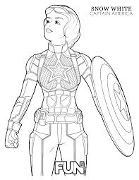 Here's the captain america coloring page, ready for some action. Feel The Magic With These Mashup Disney Coloring Pages Printables Fun Com Blog