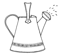 Download watering can coloring page and use any clip art,coloring,png graphics in your website, document or presentation. Watering Can Coloring Page Coloring Pages Coloring Pages Inspirational Clip Art