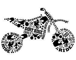 Image Result For Dirt Bike Tire Silhouette Svg Free Motorrad Vinyl Und Plotten