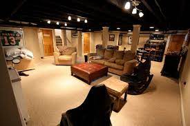 Pin By Stacy Martin On For The Home Basement Lighting Basement Ceiling Low Ceiling Basement