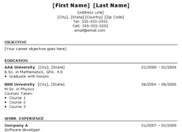 How To Make A Resume Free Anjinho B