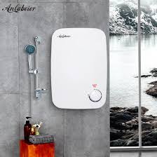 Goldair bathroom fan heater 2.4kw grey & stainless steel. Wall Mount Red Copper Shower Heater Toshiba Water Heater Electric