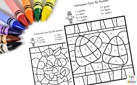 Maybe you would like to learn more about one of these? Halloween Color By Number Fun With Mama