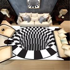 A carpet in the living room has got volumes to speak on your personality, style and taste. 3d Carpets Luxury Rug Optical Illusion Non Slip Bathroom Living Room Floor Mat Walmart Canada