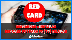 Te recomiendo descargar laser play apk. Red Card Fut Para Pc Tv Celular Descargar Apk Gratis