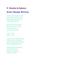 Dm a c bm7 bagai gadis beri senyuman. Malam Bulan Dipagar Bintang