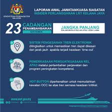 Maybe you would like to learn more about one of these? M O T Malaysia On Twitter Dari Laporan Jawatankuasa Siasatan 23 Cadangan Untuk Penambahbaikan Yang Harus Dilaksanakan Oleh Prasarana Lima 5 Cadangan Penambahbaikan Bagi Jangka Pendek 11 Jangka Sederhana Dan Tujuh 7 Jangka Panjang