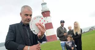 Win A Dream wedding couple spell-bound by magician Dan Brazier