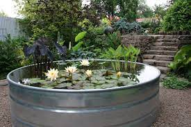 It is designed to endure severe weather conditions and resist corrosion. Galvanized Water Trough Planters Insteading