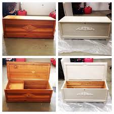 Repurpose Upcycle Restore Cedar Chest I Found At The Restore For 40 Sanded It Down Added A Diy Home Furniture Painting Wood Furniture Furniture Makeover
