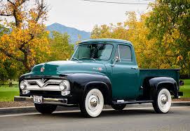 Image result for Light Green 1955 Truck
