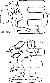 Letter E Coloring Page And Letter F Coloring Page Alphabet Coloring Pages Alphabet Coloring Coloring Pages