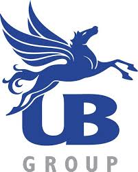On a black screen, white streaks appear, streaking to form a new ua logo that looks similar to the 1982 and 1987 logos, except the logo is a little narrower and there are no streaks. United Group Logos