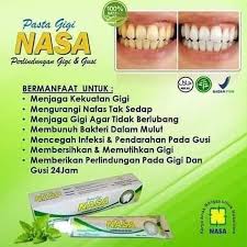 Pasta Gigi Nasa Pemutih Gigi Penghilang Karang Pasta Gigi Herbal Memutihkan Gigi Menguatkan Gigi Mencegah Gigi Berlubang Mengatasi Masalah Bau Mulut Pasta Gigi Nasa Lazada Indonesia