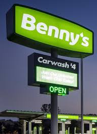 Benny S Redesigns Logo Brand Benny S Car Wash