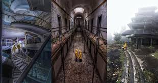 From empty prison cells to mysterious nuclear laboratories, the us is full of fascinating, slightly unnerving places whose empty halls echo with the stories of past occupants. Couple Contrasts Abandoned Spaces And Colorful Coats In Surreal Photos Petapixel