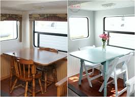 Place a patio coffee table at the bend of your outdoor sectional couch and scatter a few coordinating patio end tables near the other seats. Easy Rv Remodeling Instructions Rv Makeover Reveal Must Have Mom