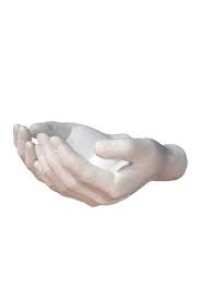 Robot Check Hand Sculpture Wall Hooks Illusions