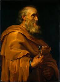 Scripture Origins Often Regarded As The First Pope Saint Peter Was The One To Implement The Eucharist Into The Church H Peter Paul Rubens Saint Peter Rubens