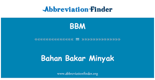 Besides bahan bakar minyak, bbm has other meanings. Bbm Definition Bahan Bakar Minyak Abbreviation Finder
