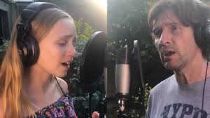 'Angels'. Beautifully Sung by Father & Daughter! Wonderful!
